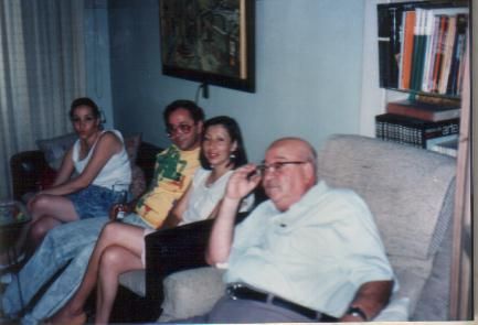 Abu Caro Gonza y Tití Mayo de 1991